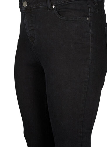 High-waisted Amy jeans with super slim fit, Black, Packshot image number 2