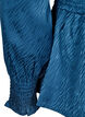 Tone-on-tone patterned blouse with smock, Midnight, Packshot image number 3