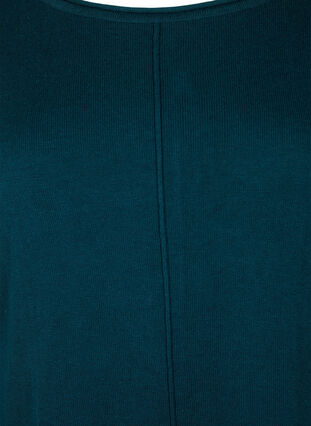 Knitted dress in cotton-viscose blend, Reflecting Pond Mel., Packshot image number 2
