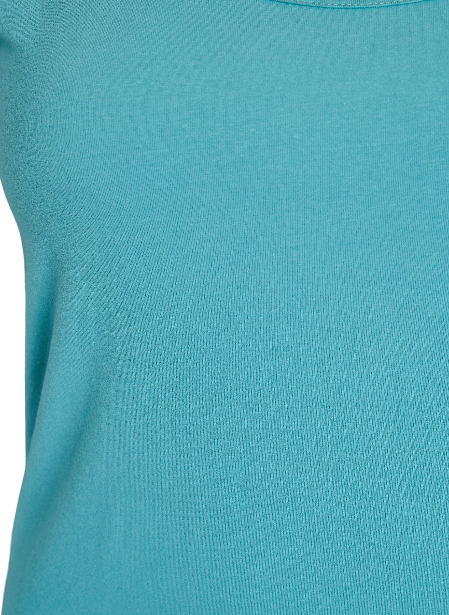 Zizzifashion Cotton basic top, Blue, Packshot image number 2