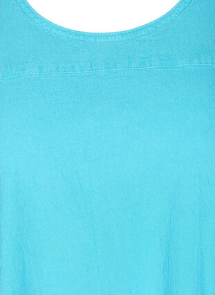 Sleeveless cotton dress, River Blue, Packshot image number 2