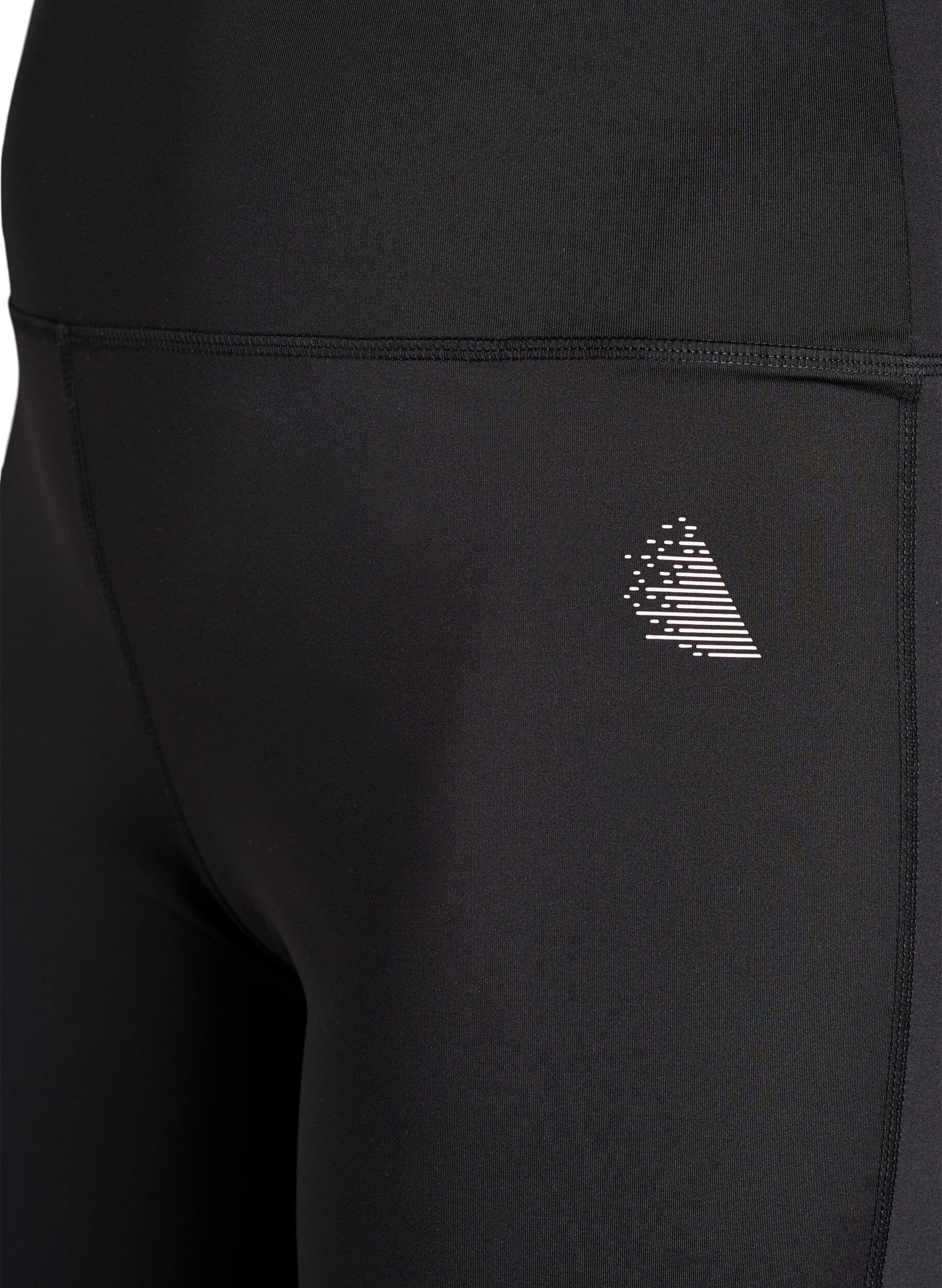 ZizzifashionFlared training trousers with high waist, Black, Packshot image number 2