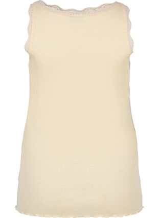 Top with lace trim, Angora, Packshot image number 1