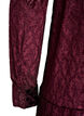 Short dress with a velour pattern, Red, Packshot image number 3