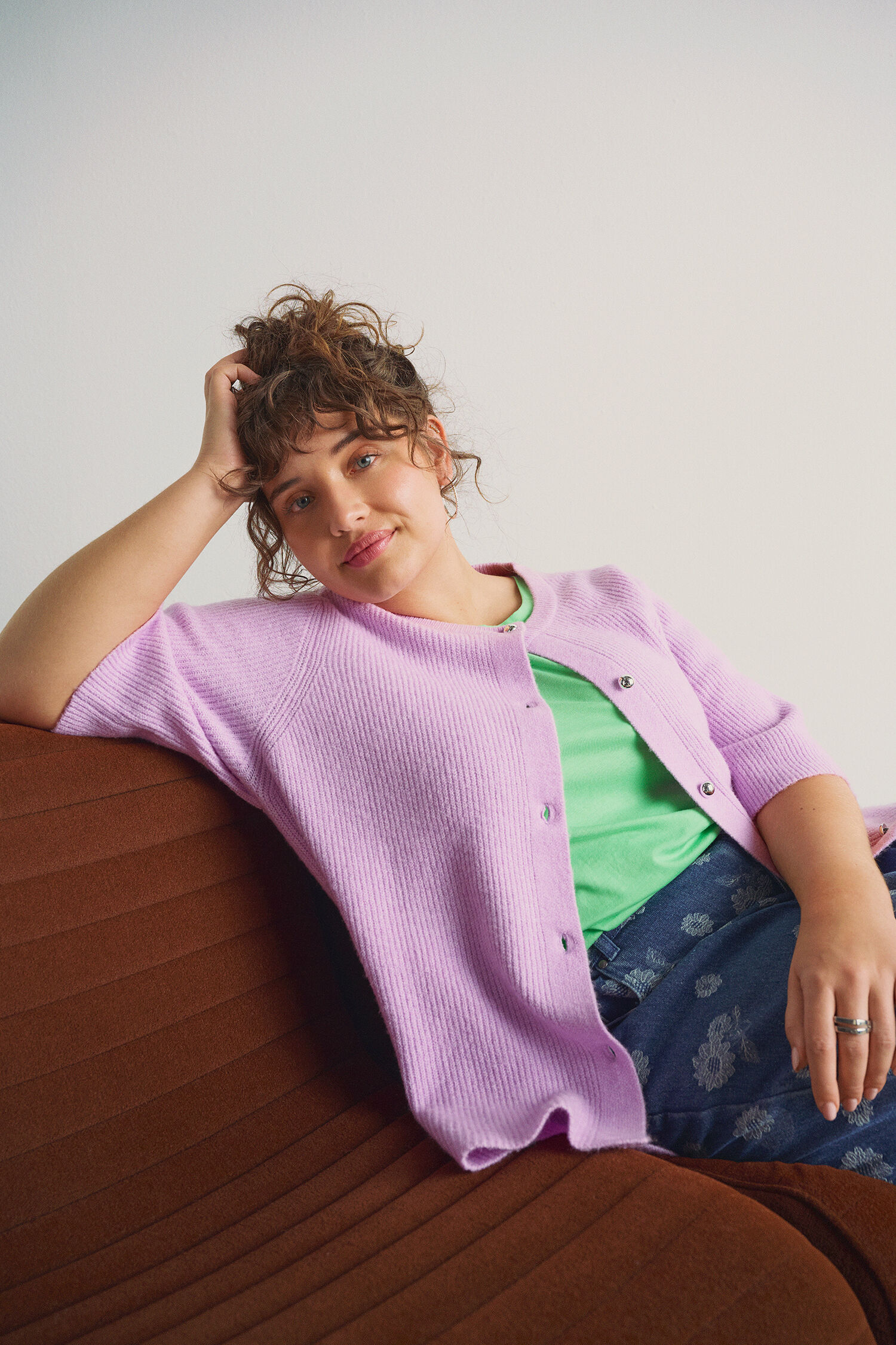 Colourful knitwear, , Model