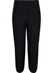 Loose viscose pants with pockets, Black, Packshot image number 1