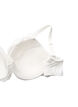 Padded lace bra with underwire, White, Packshot image number 3