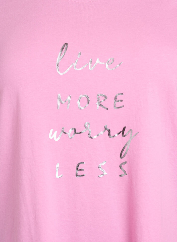 FLASH - T-shirt with motif, Pink, Packshot image number 2