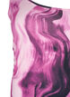 Tight-fitting one-shoulder dress with print, Raspberry Rose AOP, Packshot image number 2