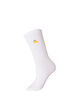 Cotton socks with pattern, White, Packshot image number 0