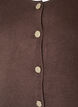 Sleeveless knit vest with decorative buttons, Brown, Packshot image number 2