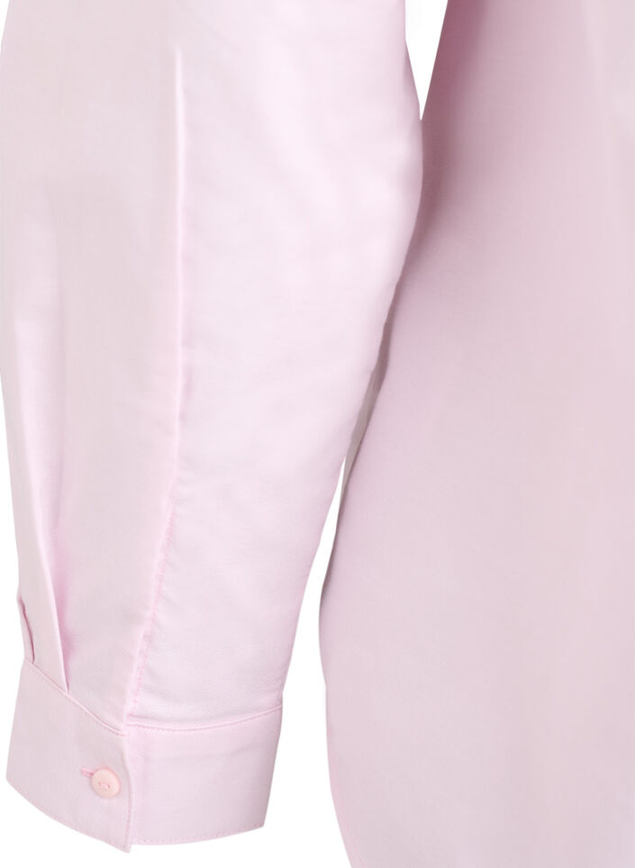 Long-sleeved cotton shirt, Pink, Packshot image number 3