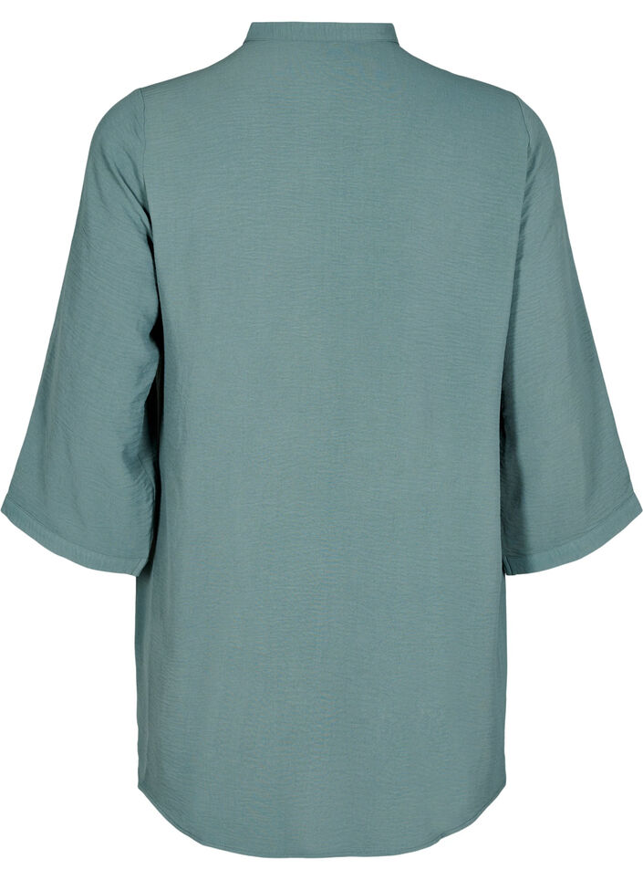 FLASH - Tunic with 3/4 sleeves, Green, Packshot image number 1