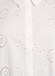 Cotton tunic with broderie anglaise, White, Packshot image number 2