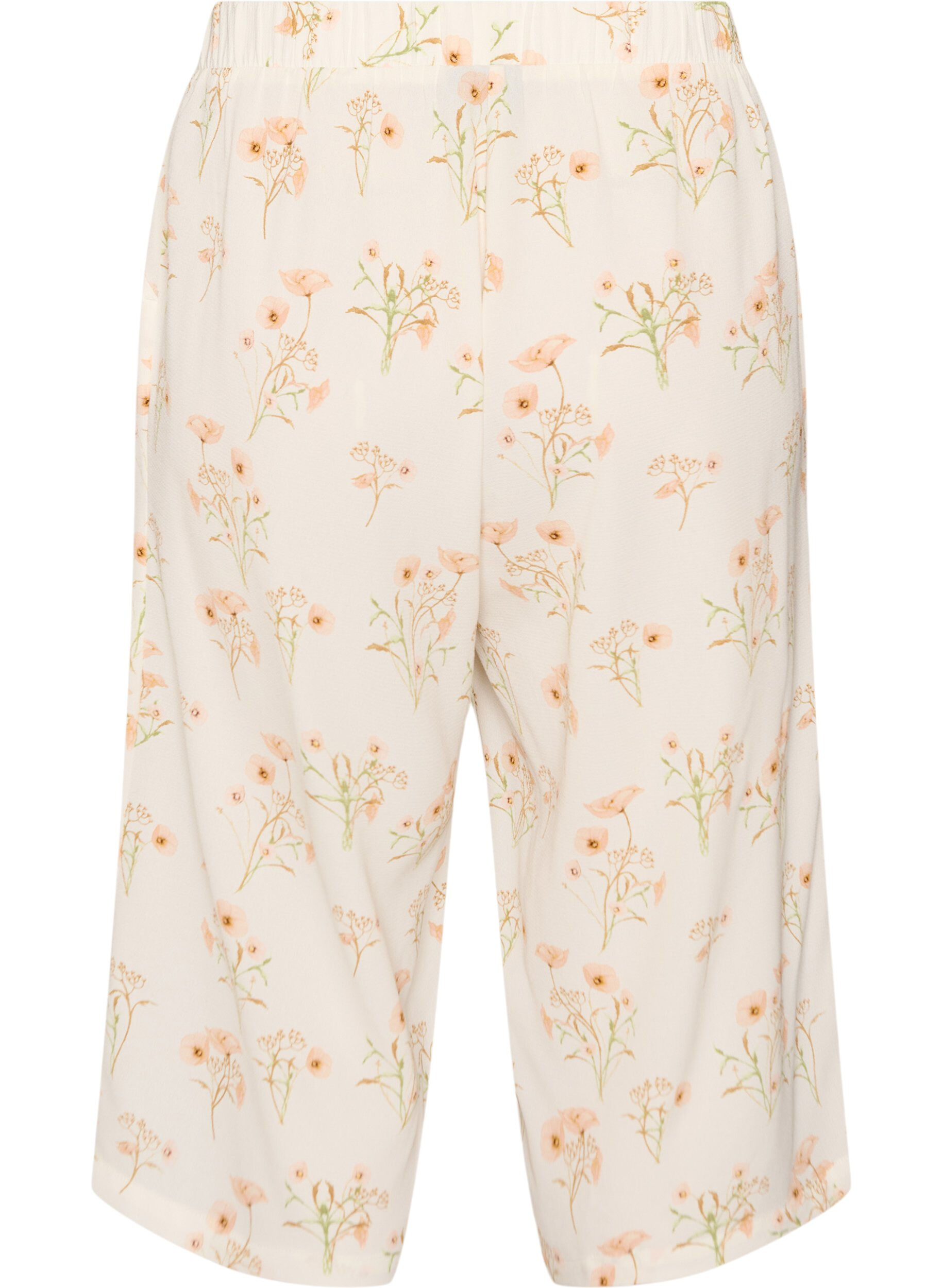 ZizzifashionCulotte trousers with print, Vanilla, Packshot image number 1