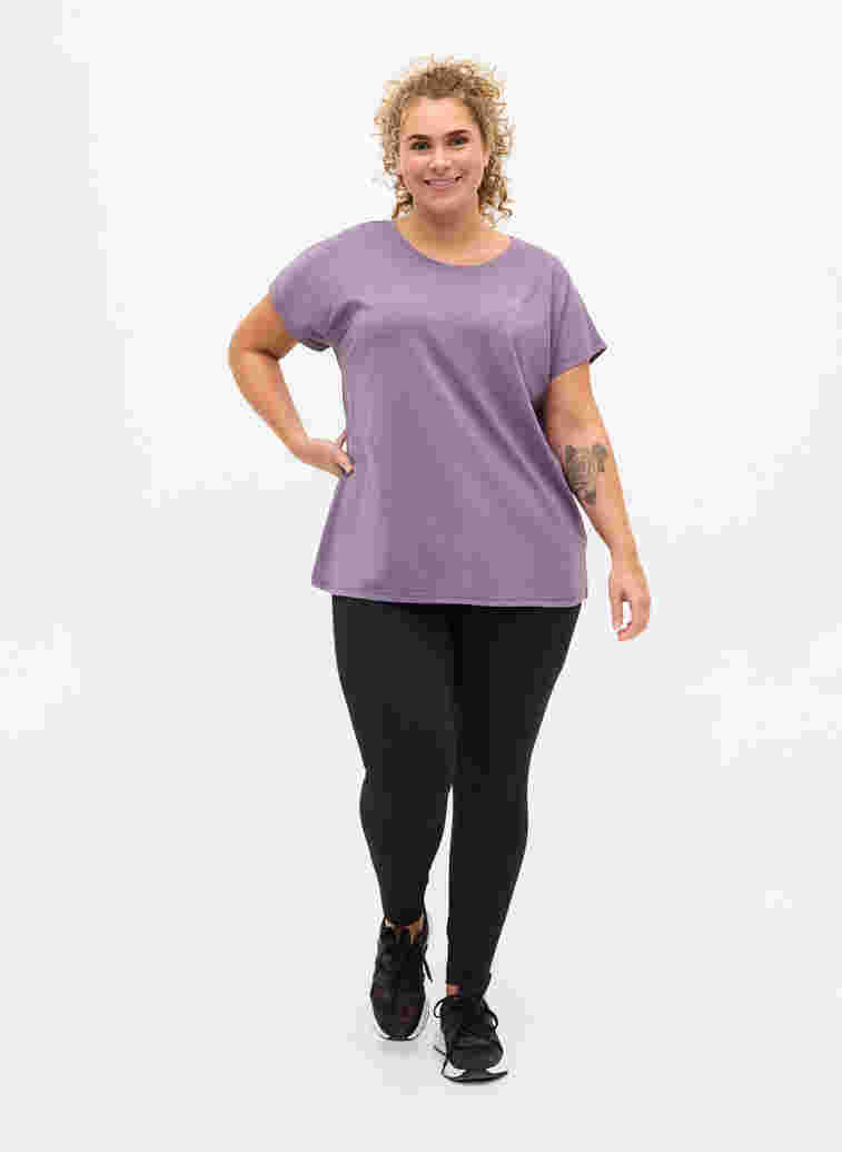 T-shirt, Purple Sage, Model image number 2