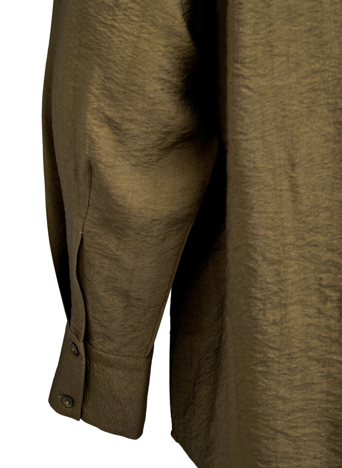 Shirt with studs, Green, Packshot image number 3