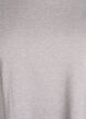 Short A-line jersey dress, Grey, Packshot image number 2
