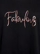 T-shirt with motif, Black, Packshot image number 2