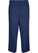 Tailored trousers with a high waist and straight fit, Blue, Packshot image number 1