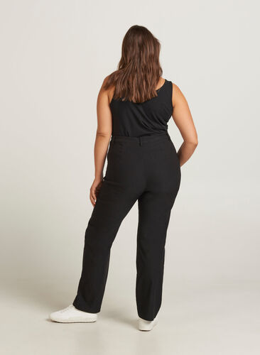 Trousers, Black, Model image number 0