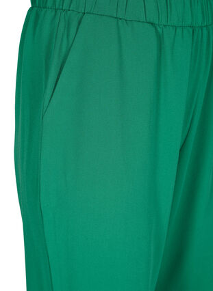 Flared trousers with pockets, Verdant Green, Packshot image number 2