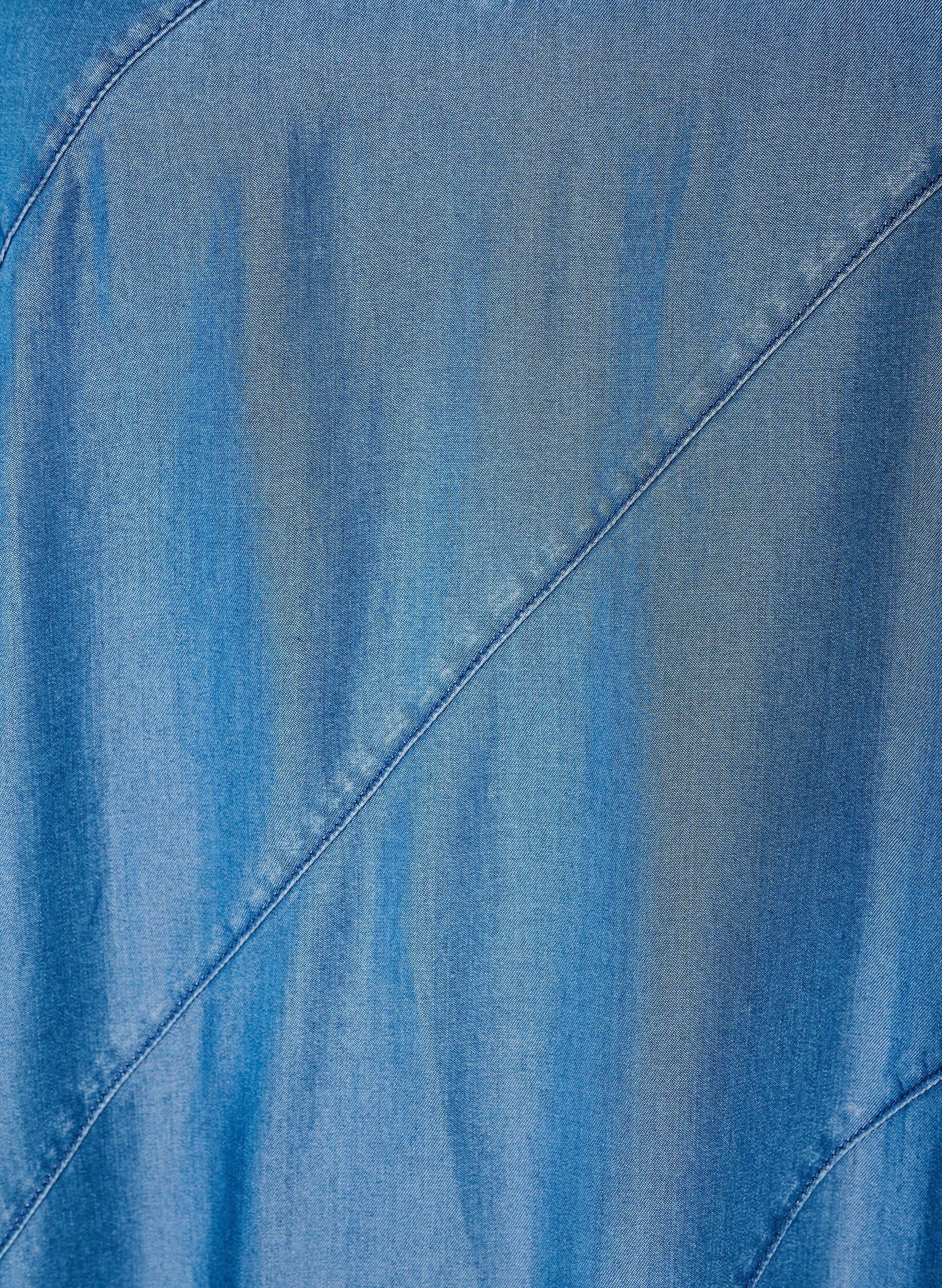 ZizzifashionDenim-look dress in TENCEL&trade; Lyocell with straps, Blue, Packshot image number 2