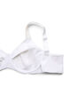 Minimizer bra with padded straps, White, Packshot image number 3