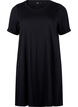 Cotton t-shirt dress, Black, Packshot image number 0