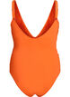 Swimsuit with ruffles and removable padding, Orange, Packshot image number 1