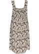 Summer dress with wide straps, Black, Packshot image number 1