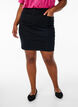 Tight-fitting denim skirt, Black, Model image number 3