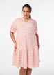 Short A-line dress, Rose, Model image number 0