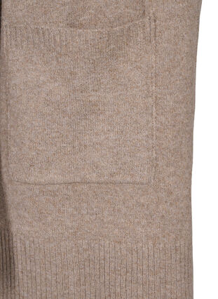 Marled knit cardigan with pockets, Fungi Mel., Packshot image number 2
