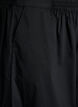 Balloon trousers with pockets and an elasticated waistband, Black, Packshot image number 2