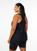 Workout top with racer back, Black, Model image number 2