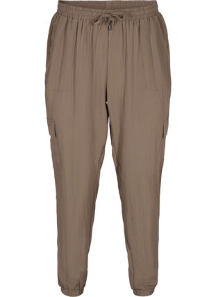 Loose viscose trousers with large pockets, Falcon, Packshot image number 0