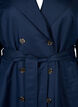 Short trench coat with belt, Blue, Packshot image number 2