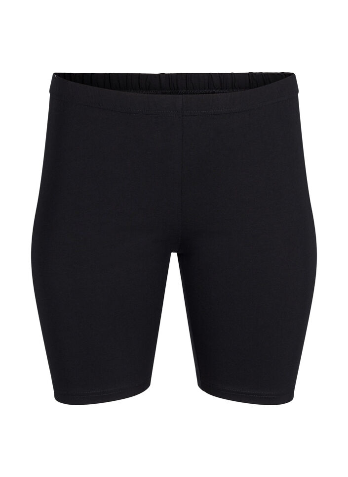 2 pack legging shorts, Black, Packshot image number 2