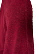 Ribbed Knit Cardigan with Pockets, Red, Packshot image number 2