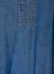 Denim maxi dress with frilled tiers, Blue, Packshot image number 2
