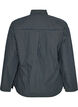 Cotton shirt with a checked pattern and concealed button fastening, Blue, Packshot image number 1