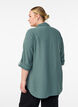 FLASH - Shirt with chest pockets and 3/4 sleeves, Green, Model image number 2