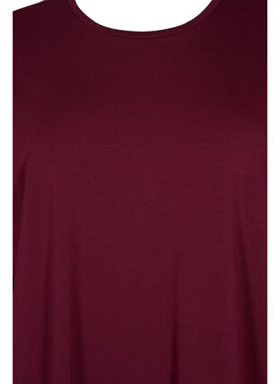 Short-sleeved cotton dress with slits, Port Royal, Packshot image number 2