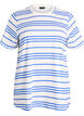 Striped cotton t-shirt, White, Packshot image number 0