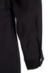 Shirt dress with tie belt and long sleeves, Black, Packshot image number 3