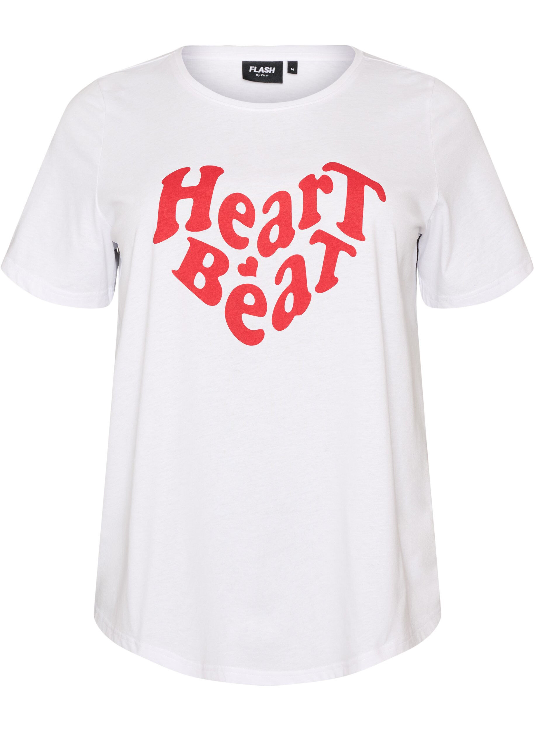 ZizzifashionT-shirt with motif, White, Packshot image number 0