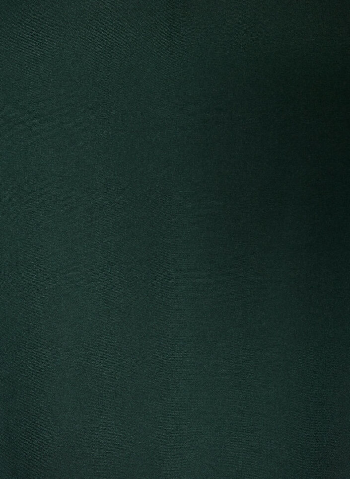 Viscose blouse with V-neck and rounded hem, Green, Packshot image number 2