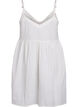 Cotton beach dress with narrow straps, Vanilla, Packshot image number 1