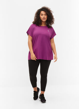 Short-sleeved workout t-shirt, Charisma, Model image number 2